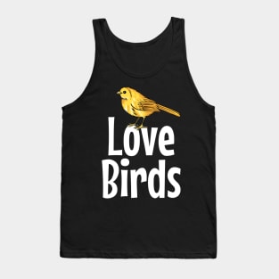 I Love Birds Tank Top